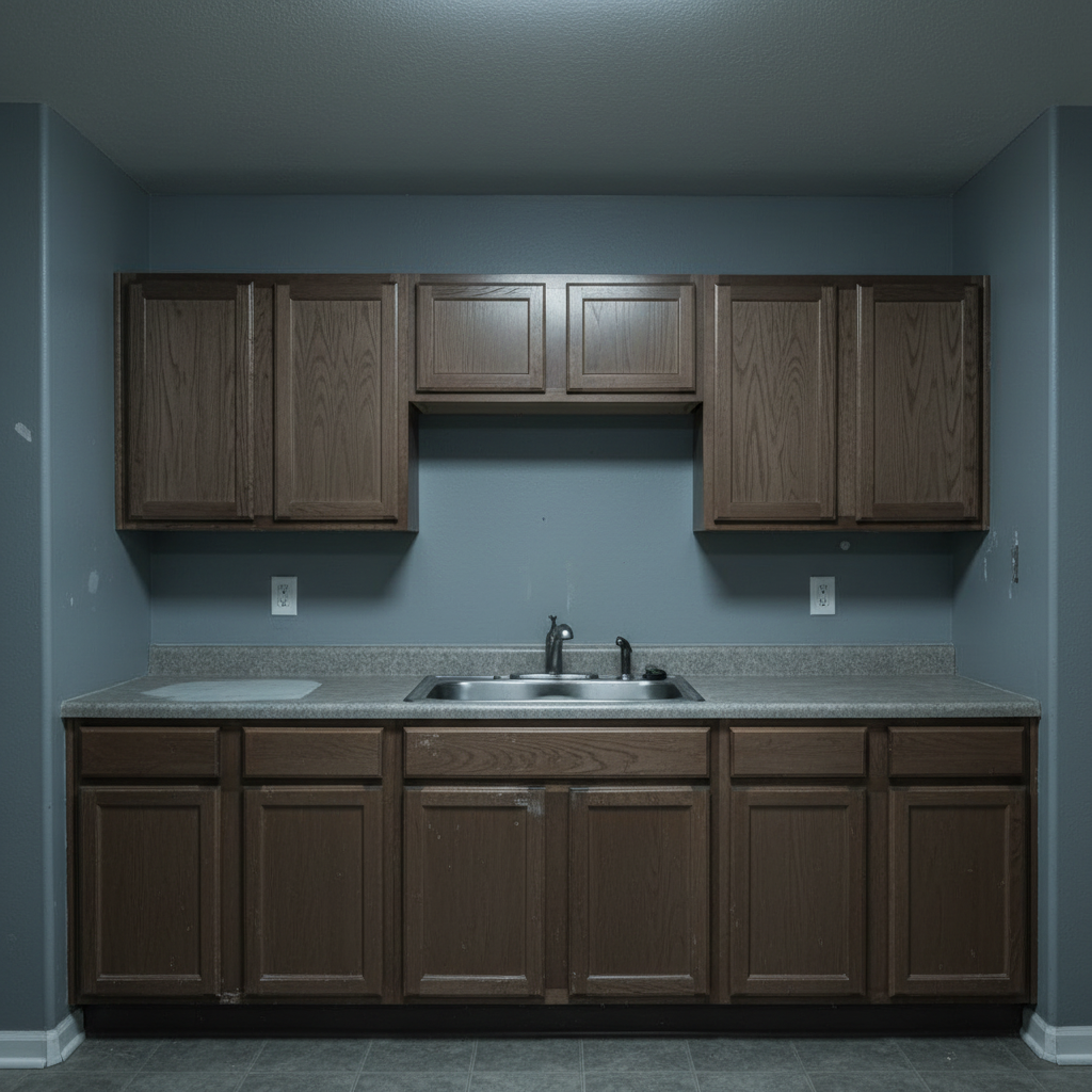 Kitchen before